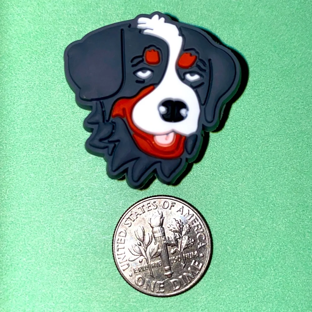 (10 for $15) St. Bernard Dog Crocs Shoe Charms - Picture 1 of 2
